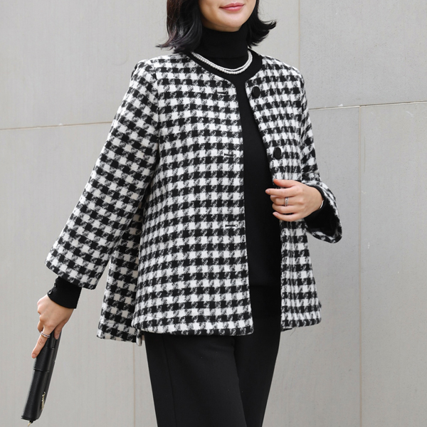 OUC6003 하운드모직숏자켓♡韓國女裝外套